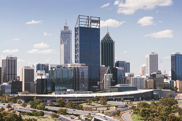 istock Perth city central business district in Western Australia 503187719