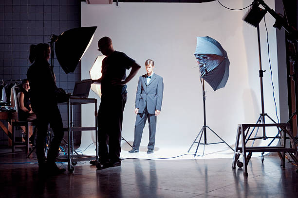 istock Film Crew Working on Set 503188589
