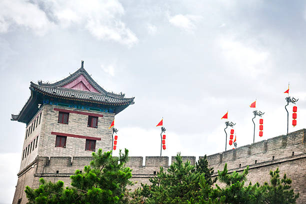 istock Old City Wall of Xi'an 503188595