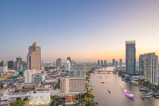 istock Bangkok City at twilight 503190320