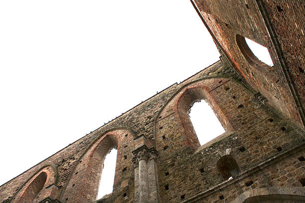 istock SAN GALGANO, ITALY: Abandoned Old Abbey in Tuscany 503190626