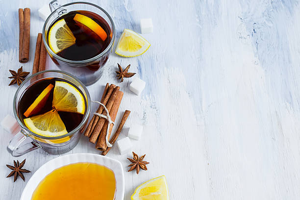 istock Black tea with lemon, cinnamon and honey 503191640