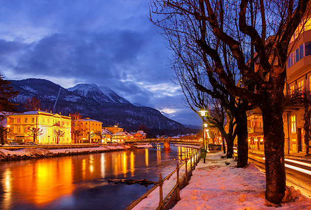 istock Spa resort Bad Ischl Austria at sunset 503192930