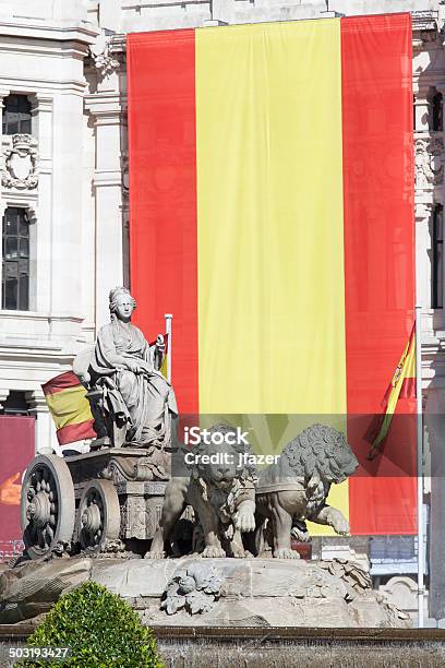 Cibeles Square Madrid Spain Stock Photo - Download Image Now - Built Structure, Capital Cities, Famous Place