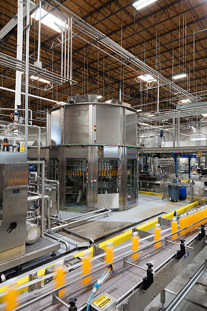 istock Bottling plant and machinery 503193683