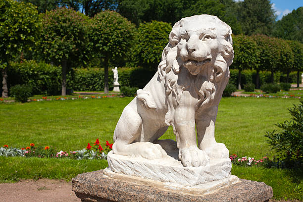 The Bridge of Lions was built in 1924 and the lion statues are copies of the Medici Lions which were made in 1598.