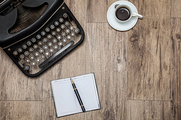 istock Vintage writer's equipment 503195480