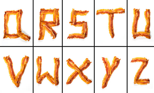 istock bacon Alphabet XXXL 503196108
