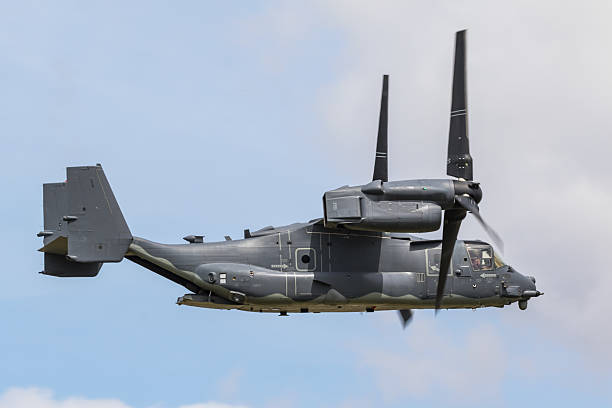 istock CV22 Osprey Tilt rotor Military Combat Aircradt 503198968