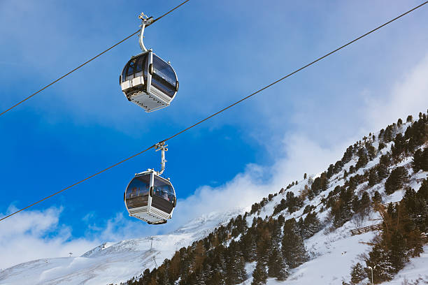 istock Mountain ski resort Obergurgl Austria 503200688