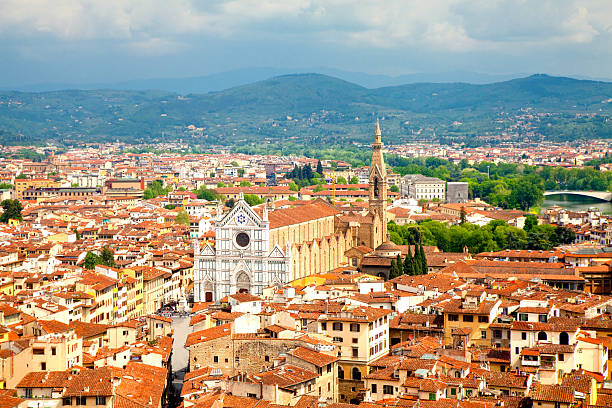istock View of Florence with Santa Croce 503204081