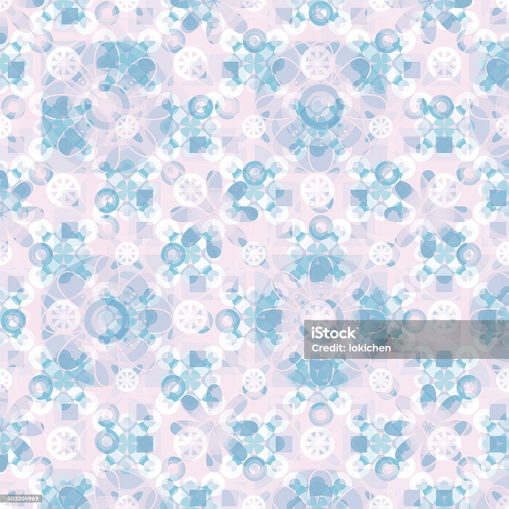 Blue Pattern Trees Abstract Blue Trees Seamless Pattern Background Stock Illustration ...
