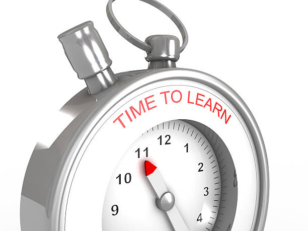istock 3D Concept of Time to learn 503208633