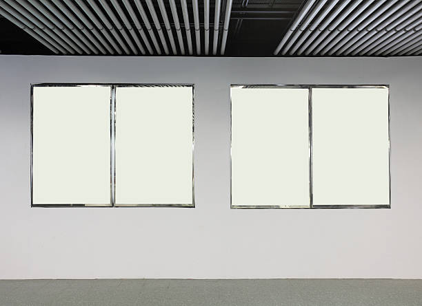 istock Blank Billboard in metro subway station 503210569