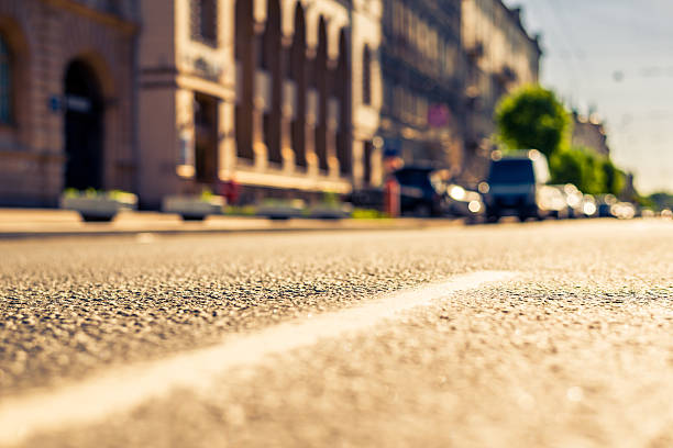 istock City on a sunny day, a quiet street 503215970