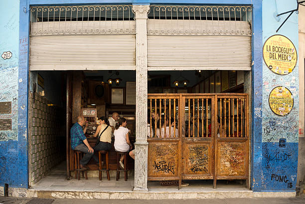 the bodeguita of the medium stock photo