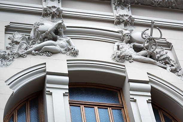 istock old building with beautiful sculptures 503216442