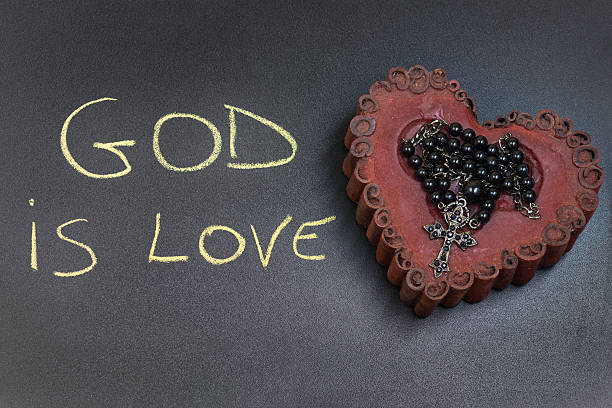 istock God is love inscription 503216526