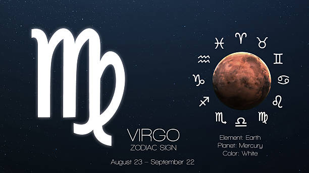 istock Zodiac sign - Virgo. Cool astrologic infographics. Elements of this 503217116