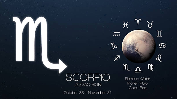 istock Zodiac sign - Scorpio. Cool astrologic infographics. Elements of this 503217186