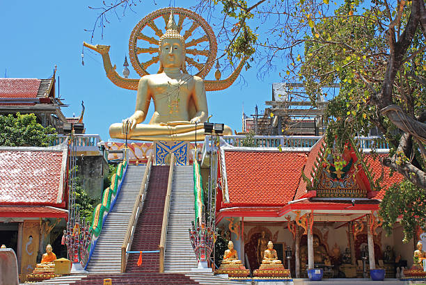 istock Golden Big Buddha of Samui 503219438