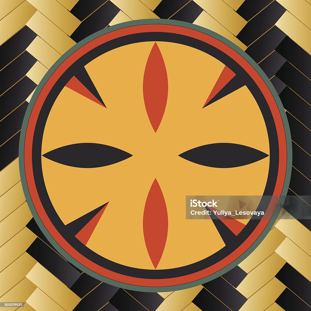 African Mat Pattern African Pattern On Mat Stock Illustration - Download Image Now ...