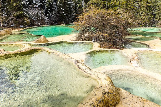 istock huanglong national park 503219979