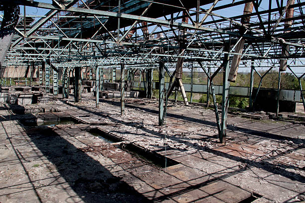 istock Old abandoned factory 503220842