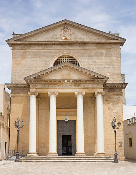 istock Facade of cathedral of Ugento, Salento, Lecce 503222013