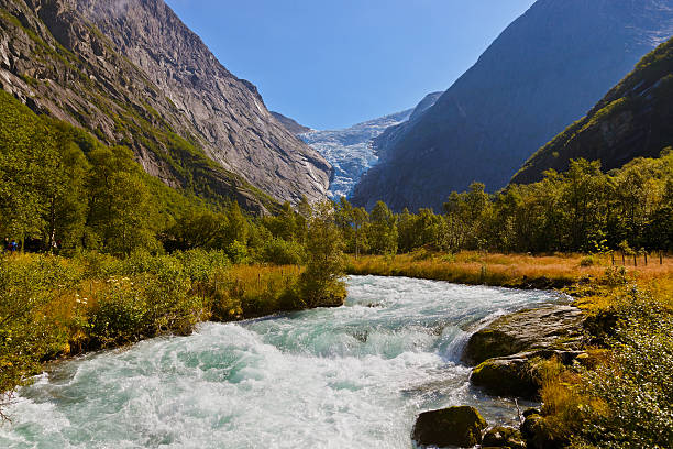 istock Waterfall near Briksdal glacier - Norway 503223470
