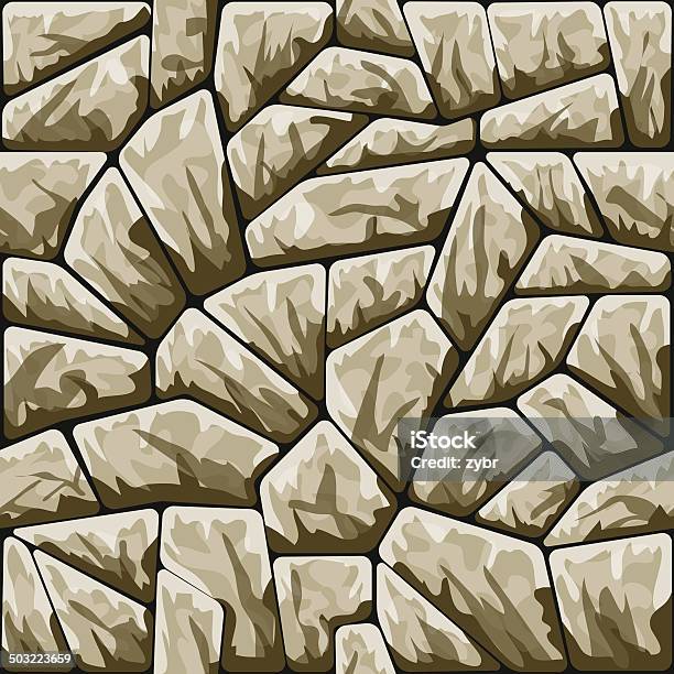 Stone Pattern Vector Stone Seamless Pattern Stock Illustration - Download Image Now ...