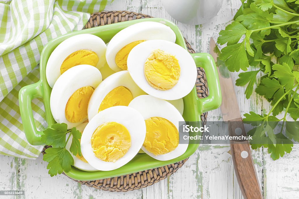 Eggs Boiled Egg Stock Photo