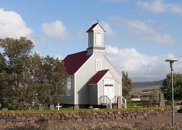 Reykholtskirkja - eldri, one of the many Icelandic churches.