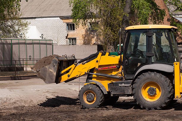 istock excavator works with the earth closeup 503224132