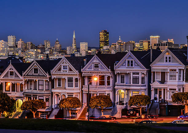 istock painted ladies houses 503226353