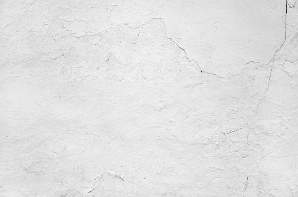 istock Old color white gray wall painted background 503227436