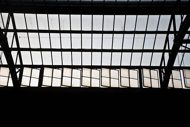 istock old roof  with window at trainstation 503227732