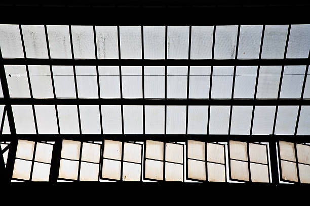 istock old roof  with window at trainstation 503227806