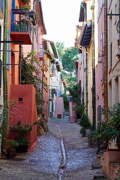 istock little street in Collioure 503229986
