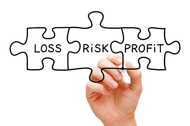 istock Risk Loss Profit Puzzle Concept 503230166