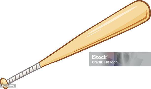 Eenvoud boom Koning Lear Cartoon Baseball Bat Stock Illustration - Download Image Now - Baseball Bat,  Vector, White Background - iStock