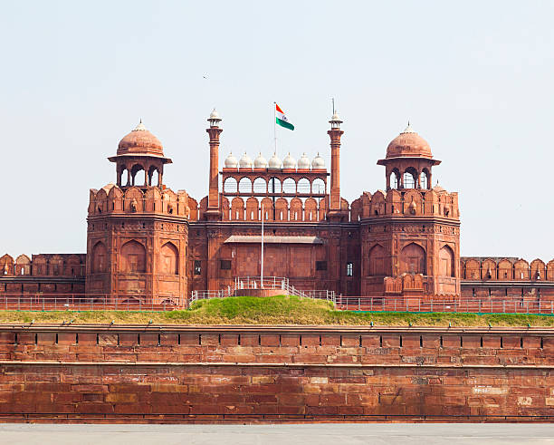 istock Lal Qila, red fort in Delhi 503238326