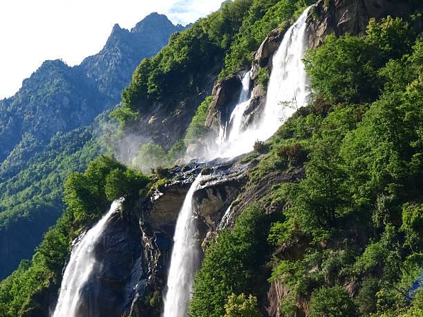 istock Waterfalls of  Borgonuovo 503240953