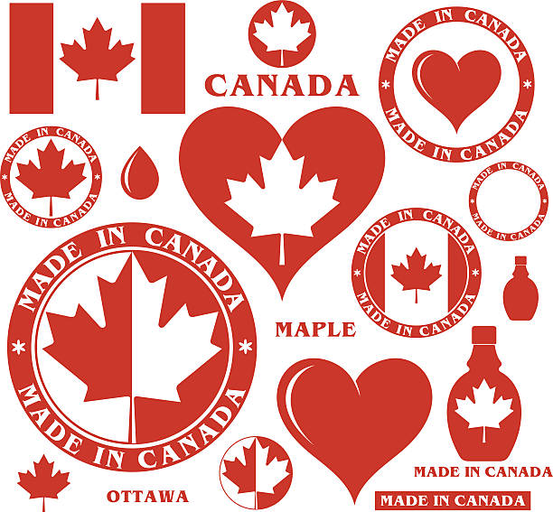 ilustrações, clipart, desenhos animados e ícones de no canadá - syrup bottle canadian culture canada