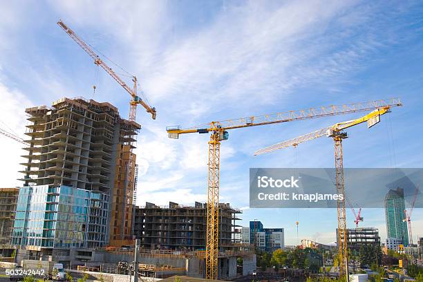 Calgary Prospero Quartiere Residenziale Di Mercato In Corso - Fotografie stock e altre immagini di Cantiere di costruzione