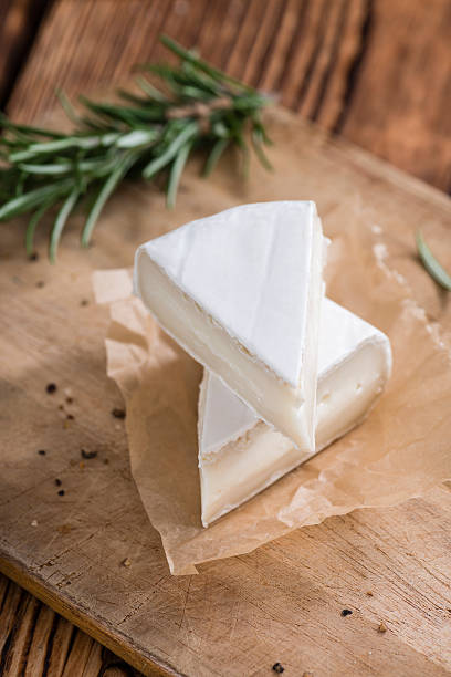 istock Pieces of creamy Camembert 503244682