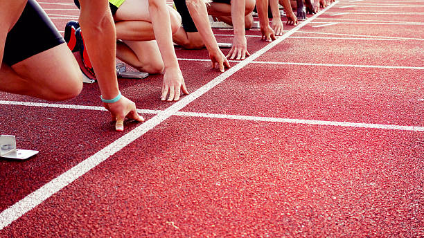 istock Start of a track event 503244805
