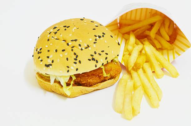 istock Hamburger french fries 503245095
