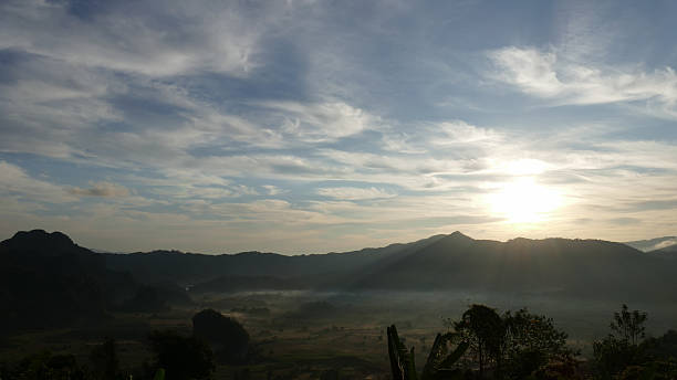 istock sun, mountain, cloud and sky at dawn 503245572