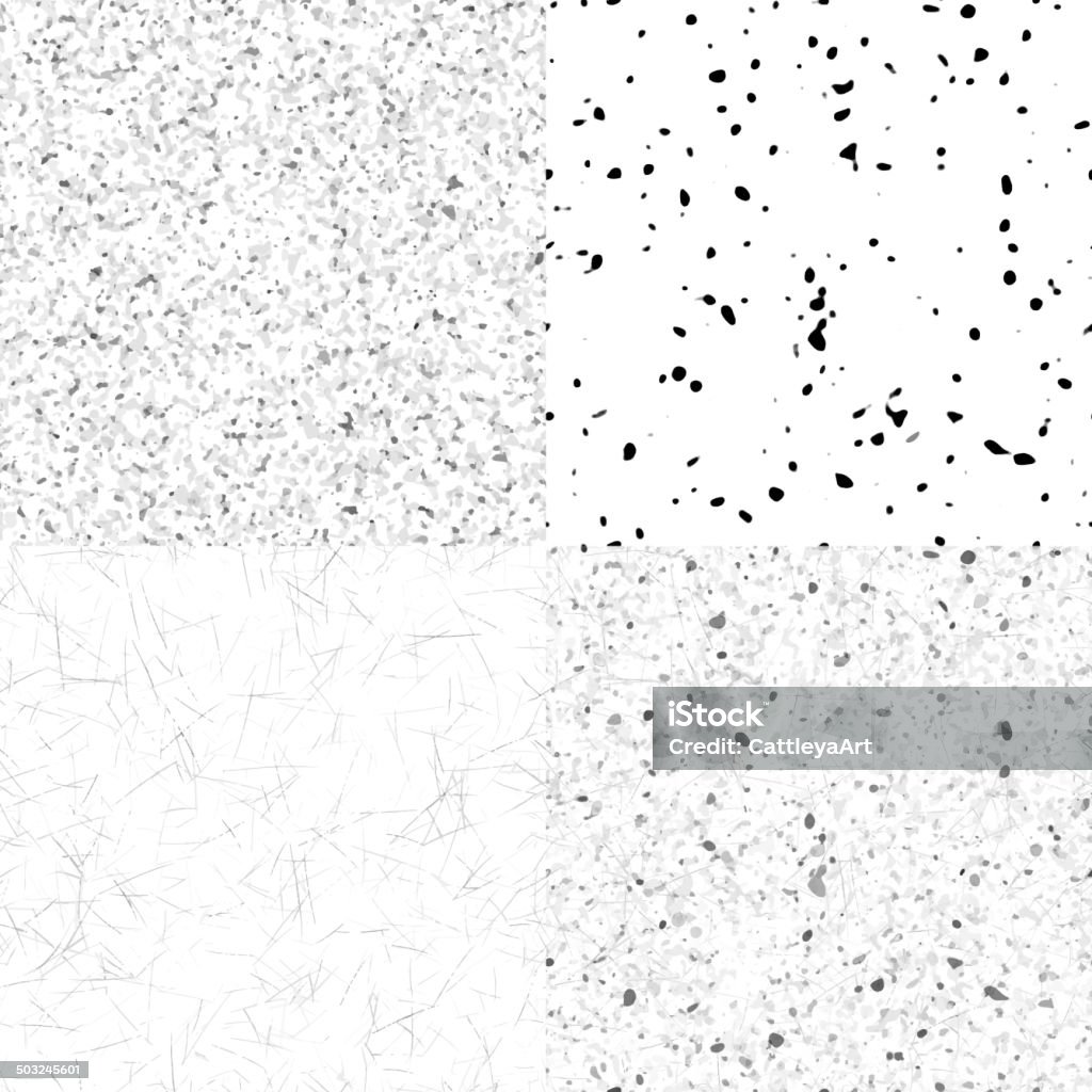 Vector Set Of Scratching Textures Stock Illustration - Download Image ...